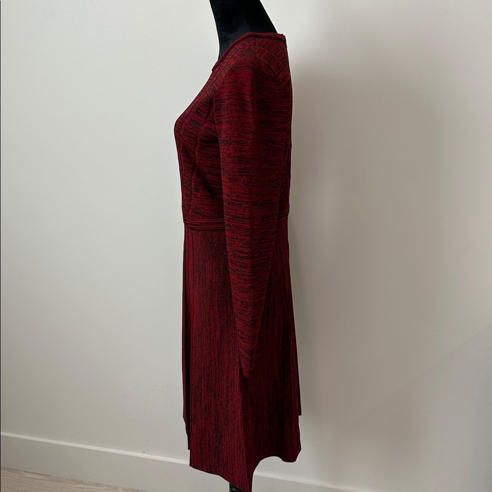 Carlisle Red Long Sleeve Dress - Picture 4 of 9